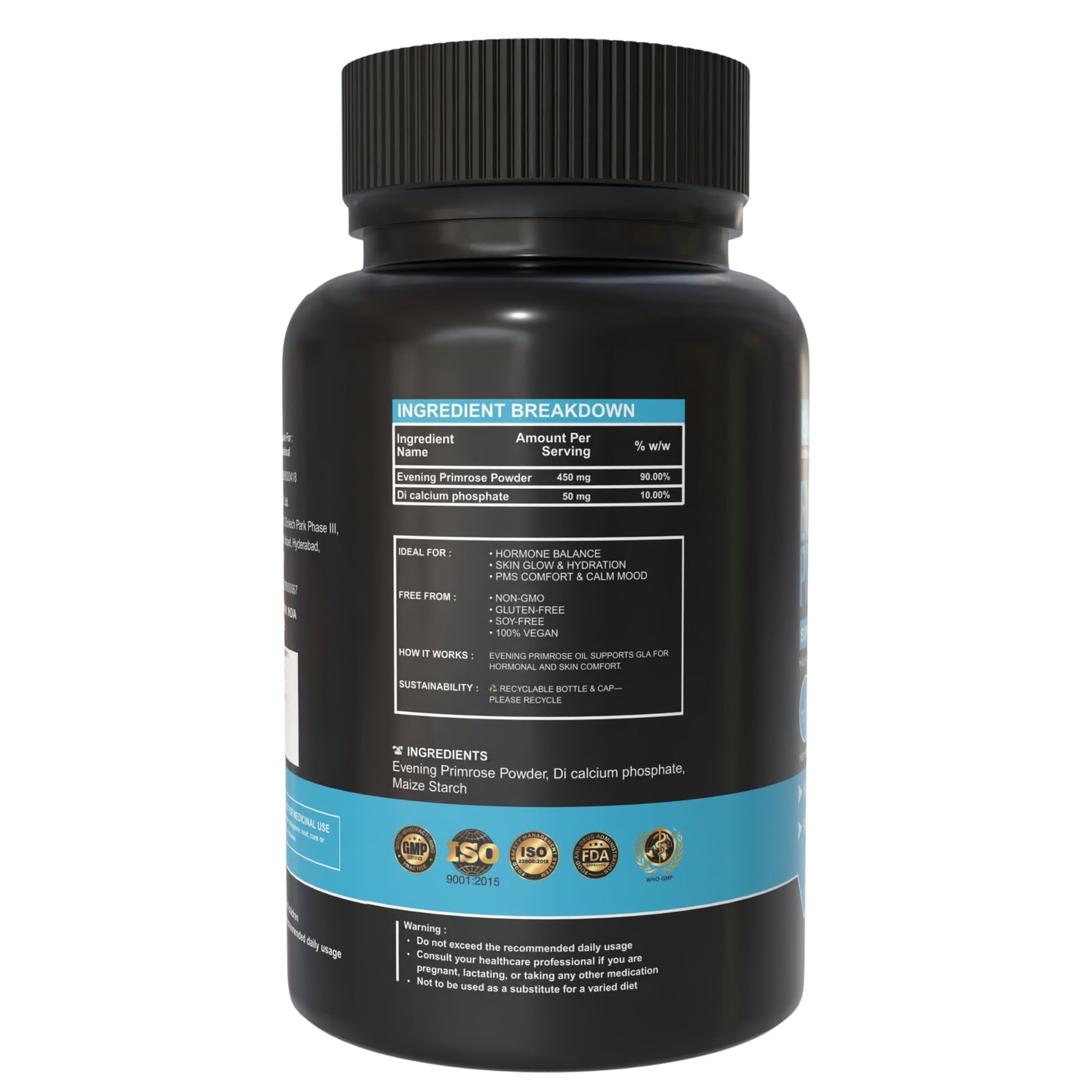Evening Primrose Oil - 500 mg