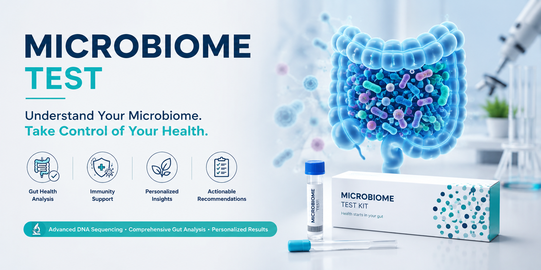 Gut Microbiome Test Kit Demo