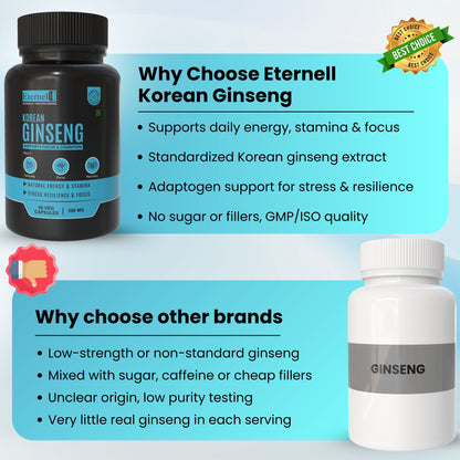 Korean Ginseng - 500 mg