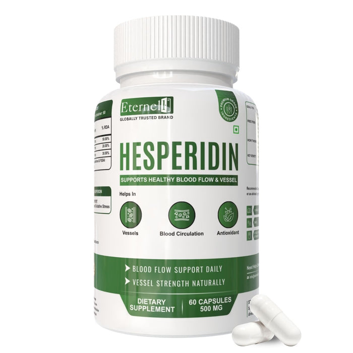 Hesperidin Capsules 500 mg – Circulation & Heart Health Support