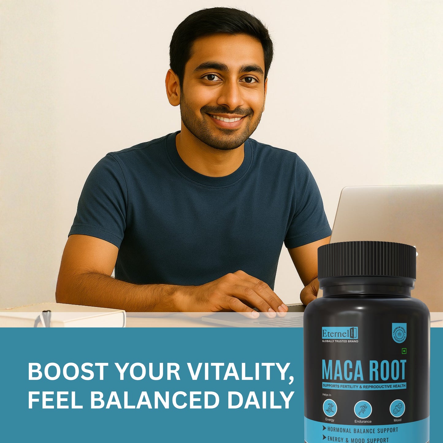 Maca Root Extract 500 mg – Energy & Hormonal Support