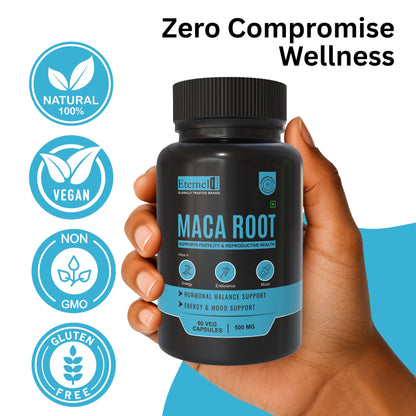 Maca Root Extract 500 mg – Energy & Hormonal Support