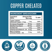 Copper Chelated Tablet – 7 mg