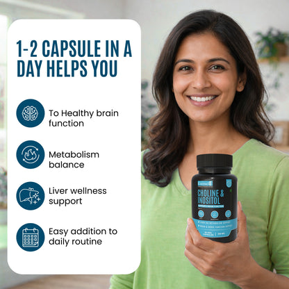 Choline and Inositol - 500mg Capsules