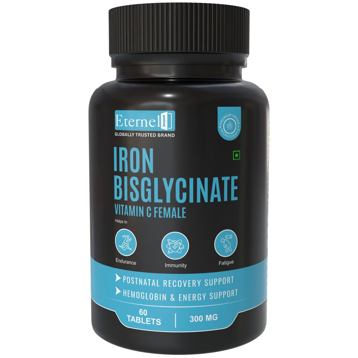 Iron Bisglycinate (Female) 300 mg – Women’s Iron Support