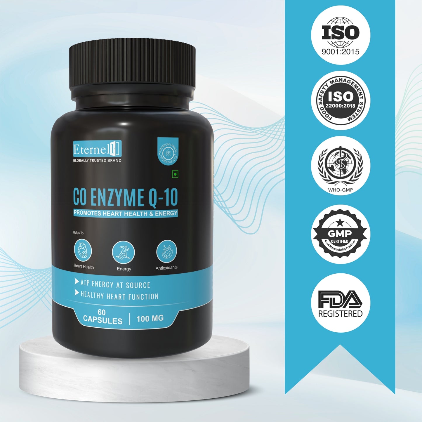 Co Enzyme Q 10 - 100 mg