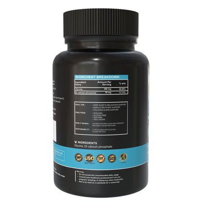 Glycine Capsules 450 mg – Sleep & Recovery Support