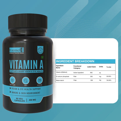Vitamin A - 400 mg