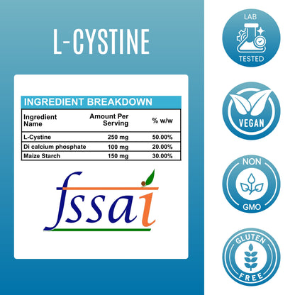 L-Cystine - 500mg Capsules