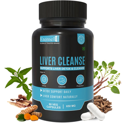Liver Cleanse Capsules 650 mg – Detox & Liver Support