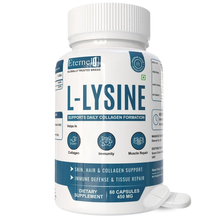 L-LYSINE - 500mg Capsules