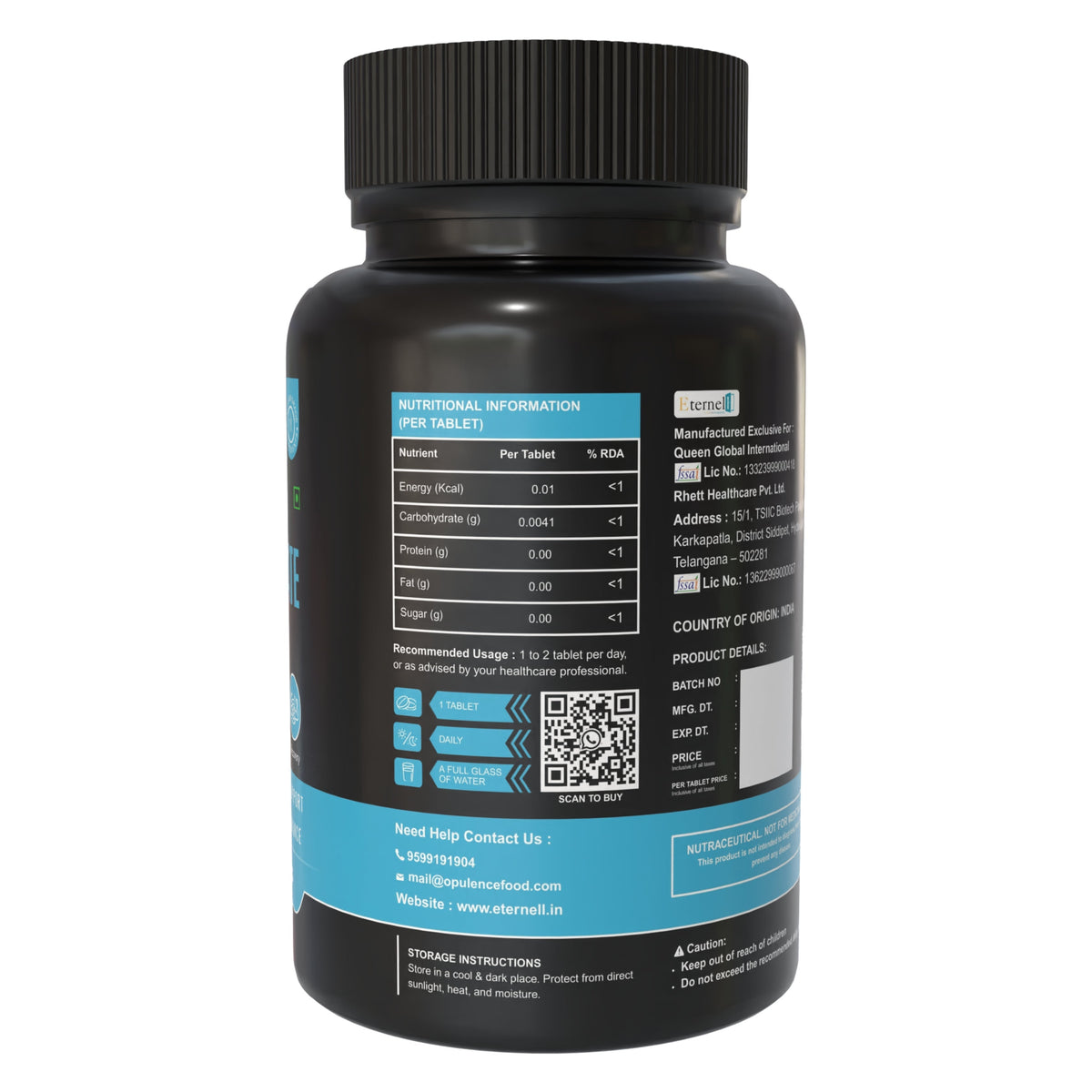 Iron Bisglycinate Vitamin C male Tablet - 300mg
