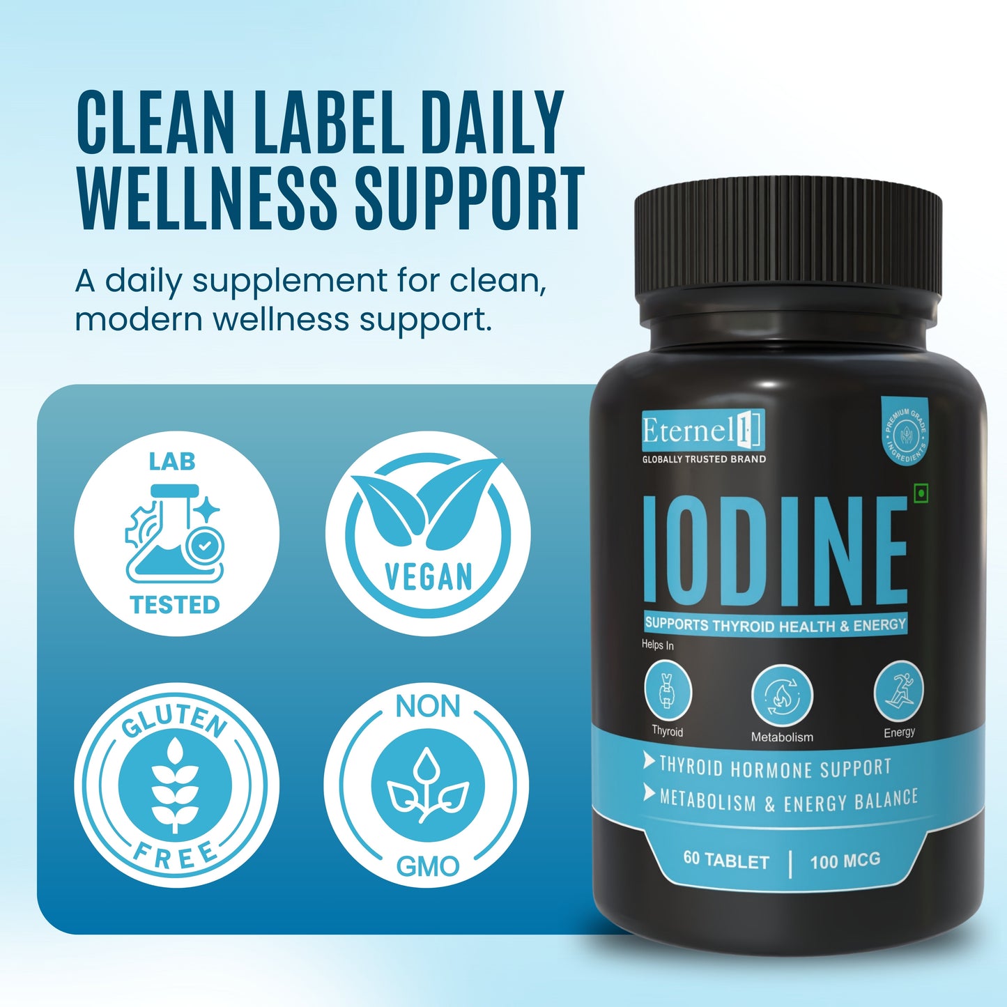 Iodine Tablets - 100 mcg