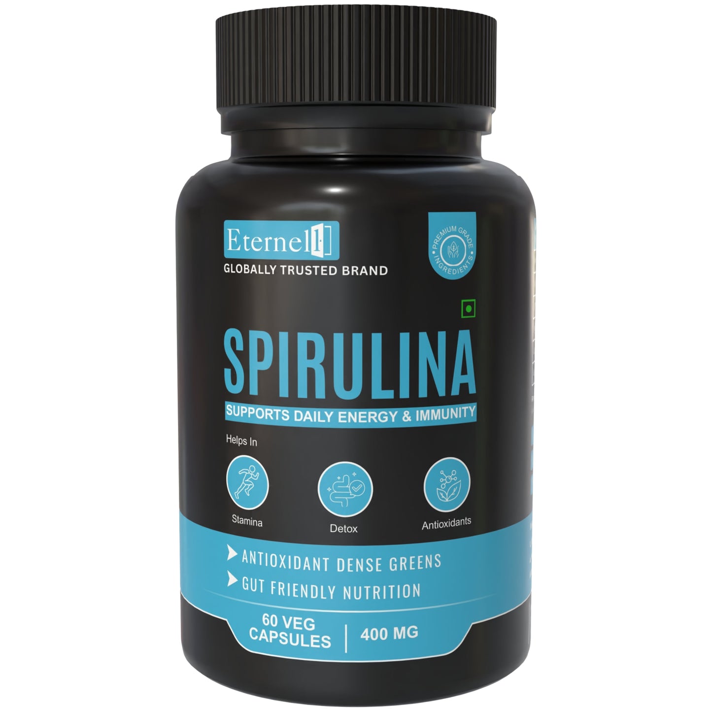 Spirulina Capsules - 400 mg