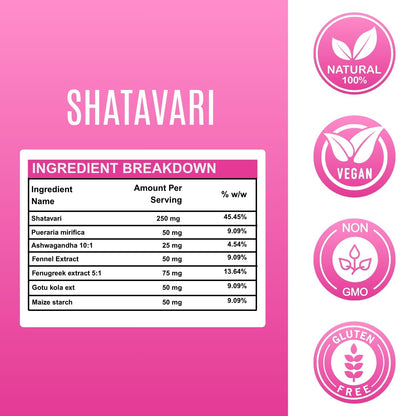 Shatavari - 250 mg