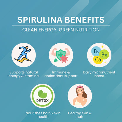 Spirulina Capsules - 400 mg