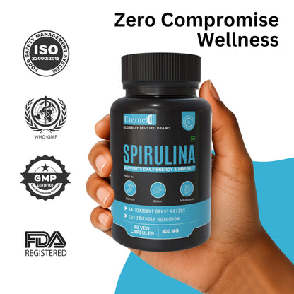Spirulina Capsules - 400 mg