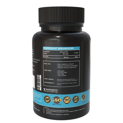 Spirulina Capsules - 400 mg
