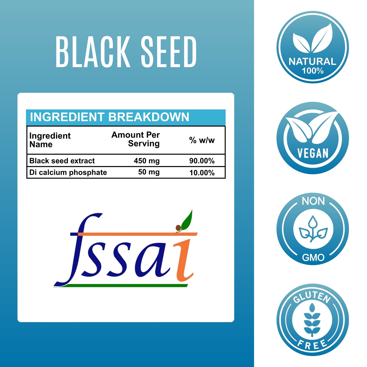 Black Seed Capsule - 500mg