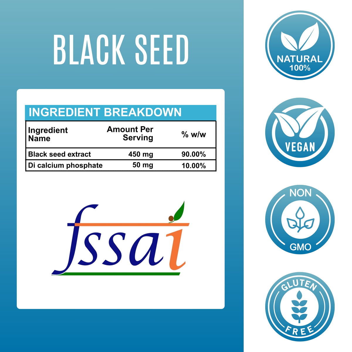 Black Seed Capsule - 500mg