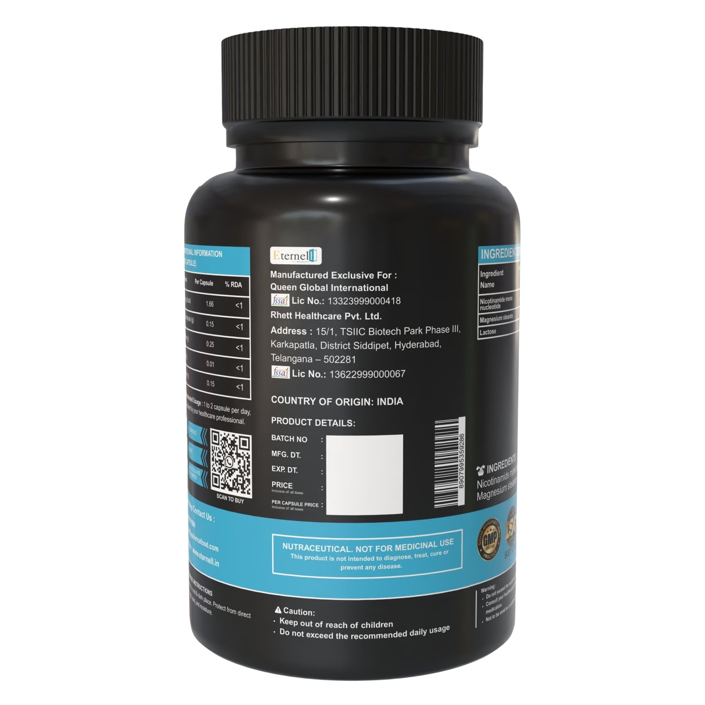 β - NMN Capsule - 410mg