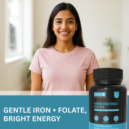 Ferrous bisglycinate + Folic acid Table - 300mg Supplement