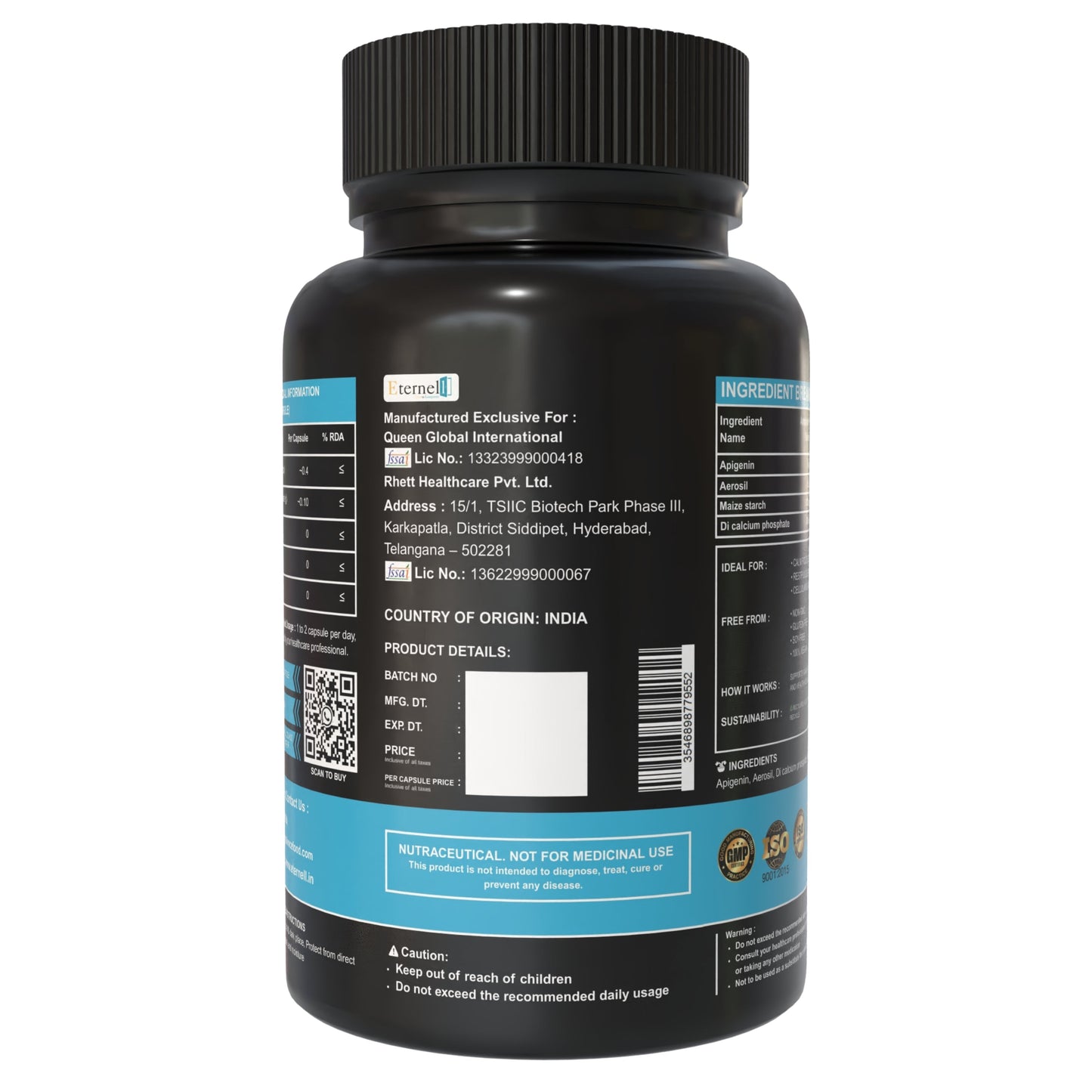 Apigenin Capsules - 50 mg