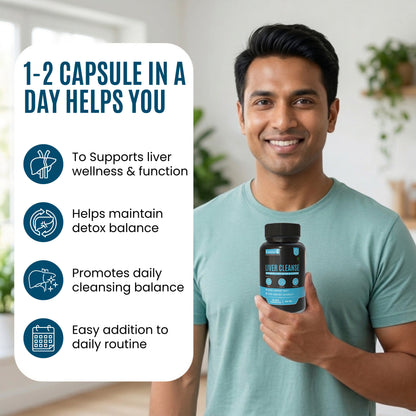Liver Cleanse Capsules 650 mg – Detox & Liver Support