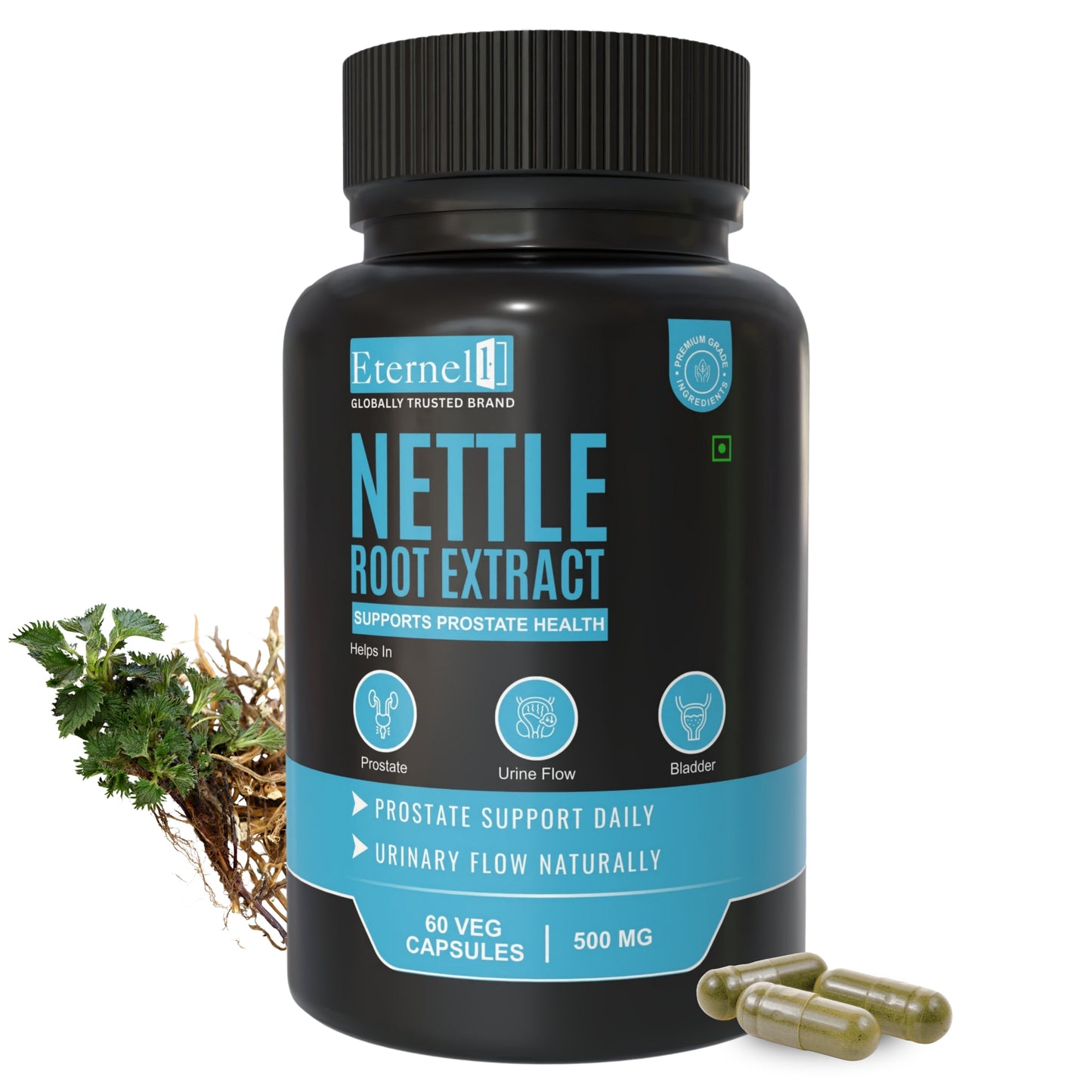 Nettle Root Extract Capsule - 500mg