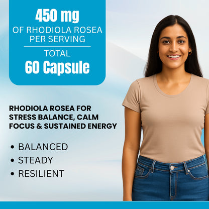 Rhodiola Rosea - 450 mg