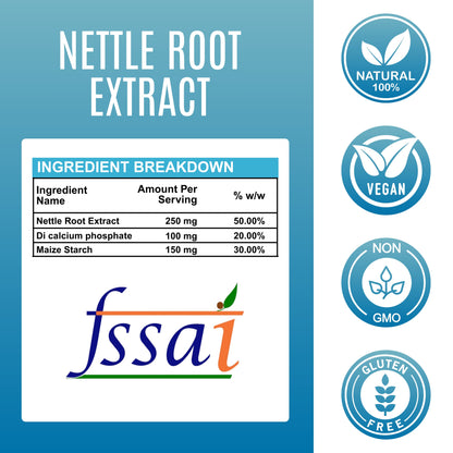 Nettle Root Extract Capsule - 500mg