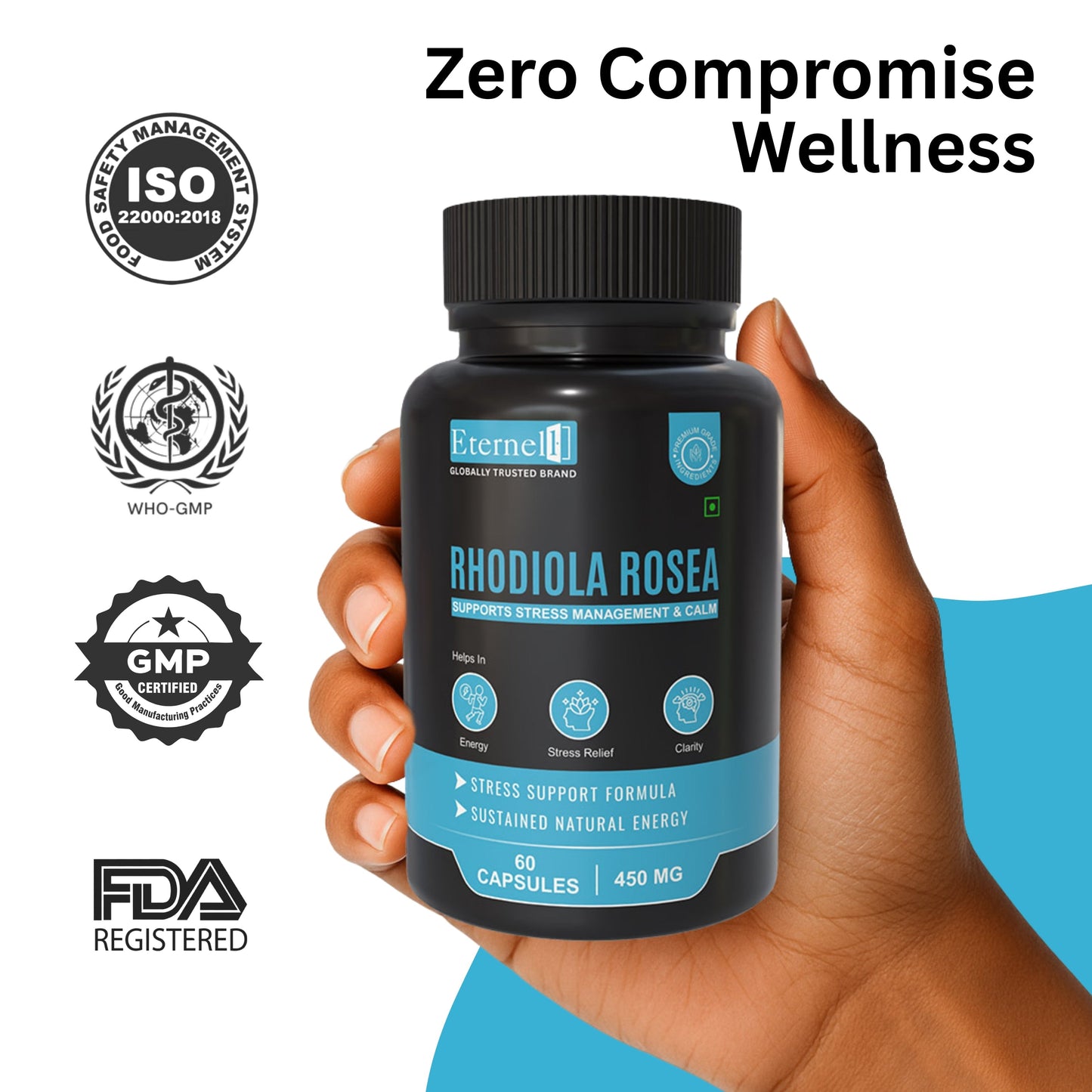 Rhodiola Rosea - 450 mg