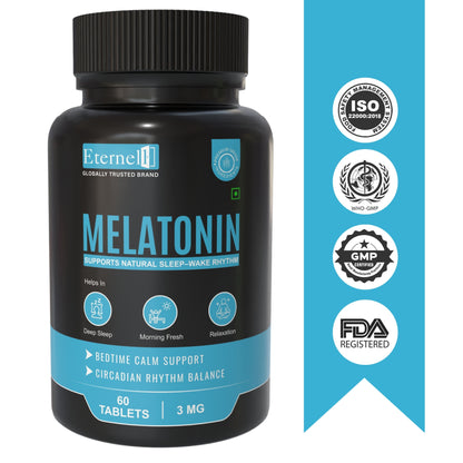 Melatonin 3 mg – Deep Sleep & Recovery Support