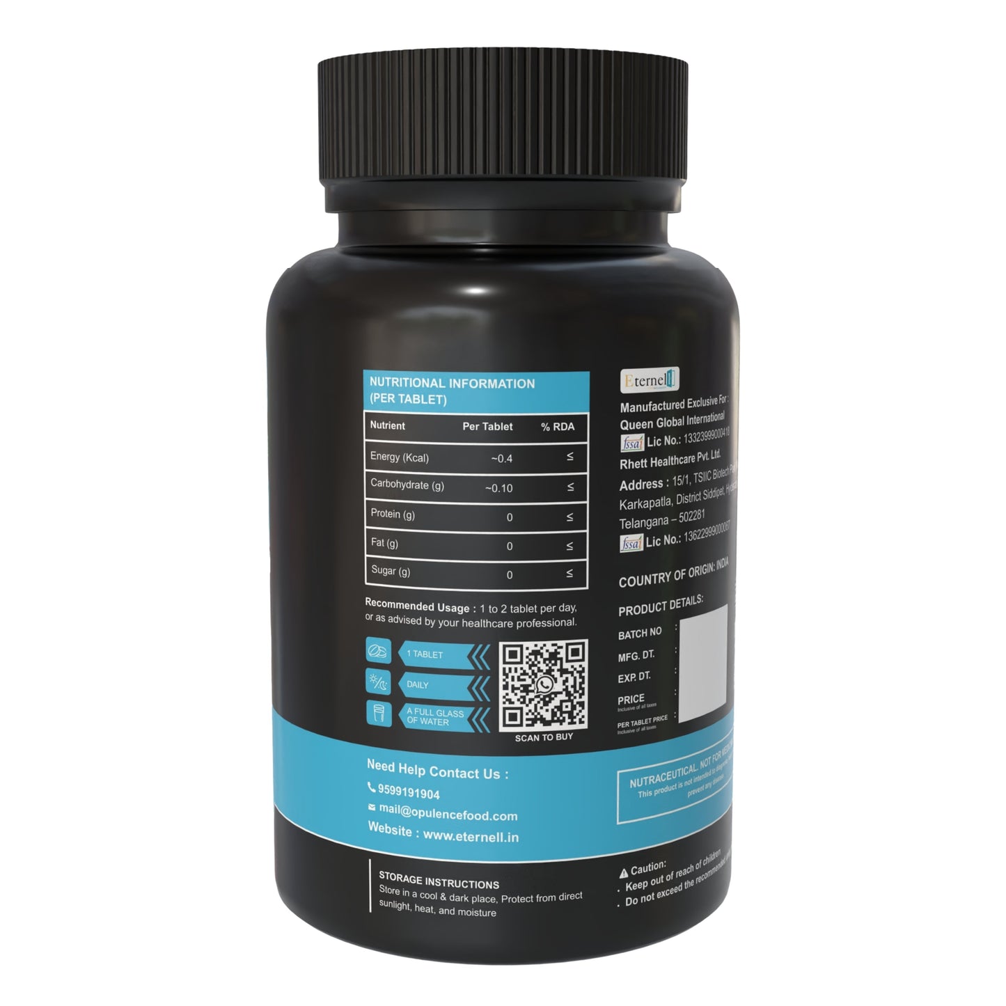 Melatonin 3 mg – Deep Sleep & Recovery Support