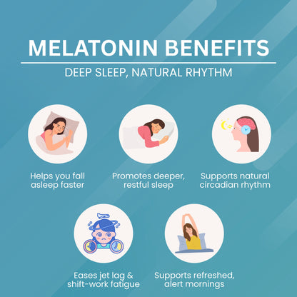 Melatonin 3 mg – Deep Sleep & Recovery Support