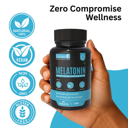 Melatonin 3 mg – Deep Sleep & Recovery Support