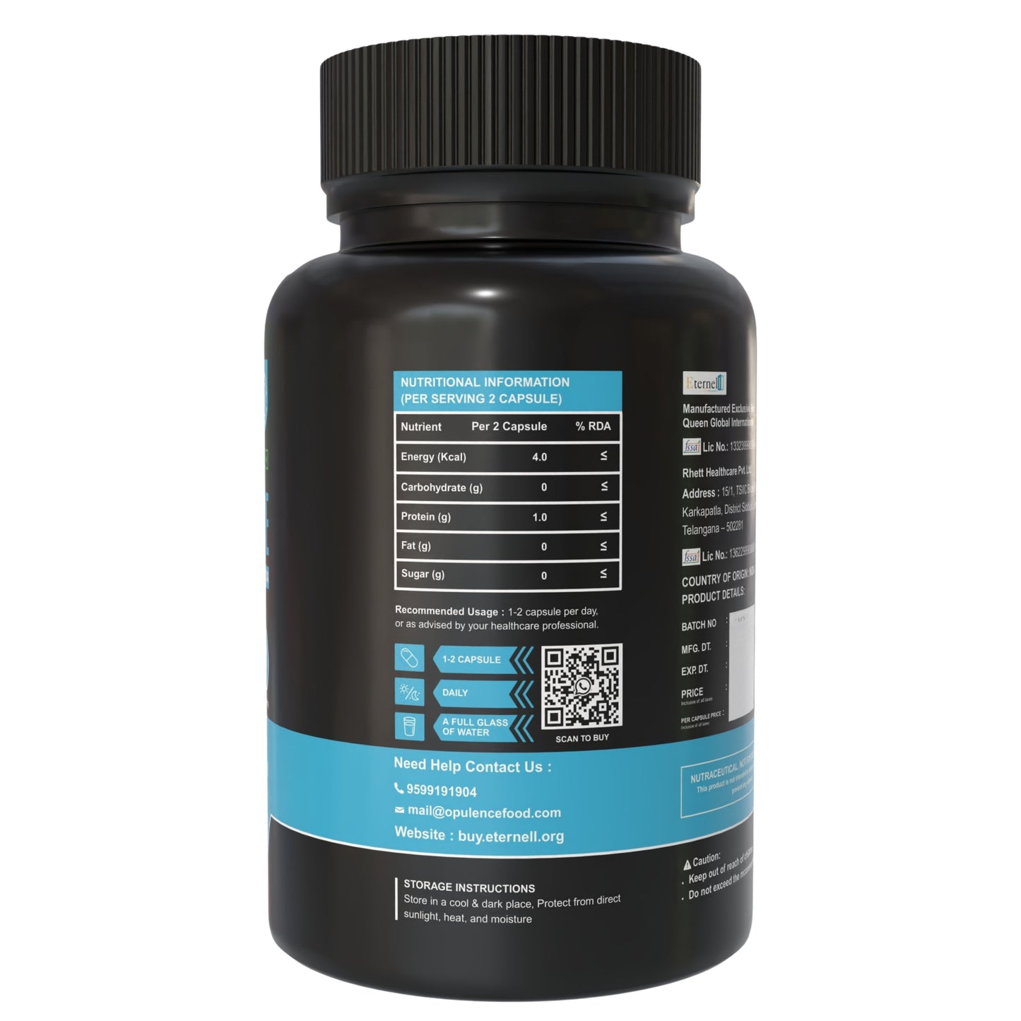 Nitric Oxide - 500mg Capsules – Pump & Performance Support