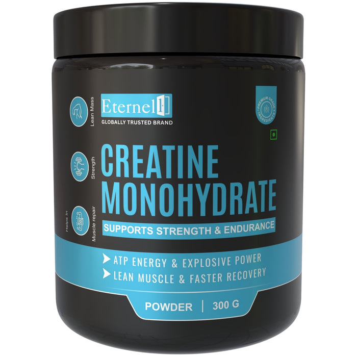 Creatine Monohydrate Powder - 300 g Strength & Performance Boost