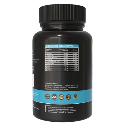 Nitric Oxide - 500mg Capsules – Pump & Performance Support