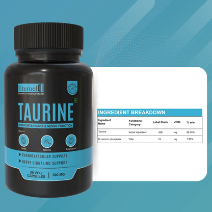 Taurine - 500mg