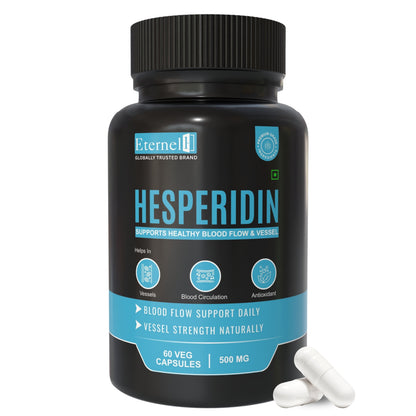Hesperidin Capsules 500 mg – Circulation & Heart Health Support