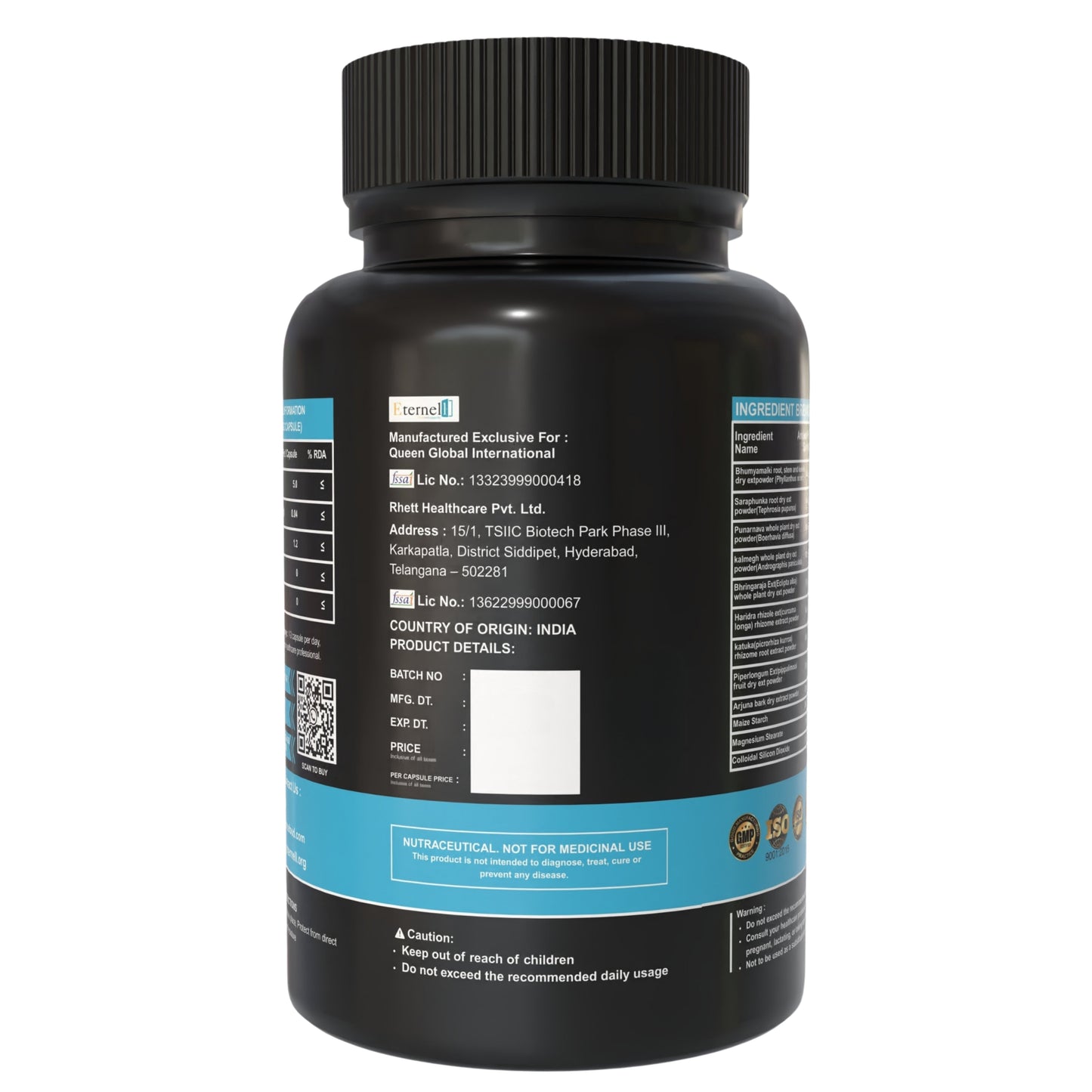 Liver Cleanse Capsules 650 mg – Detox & Liver Support