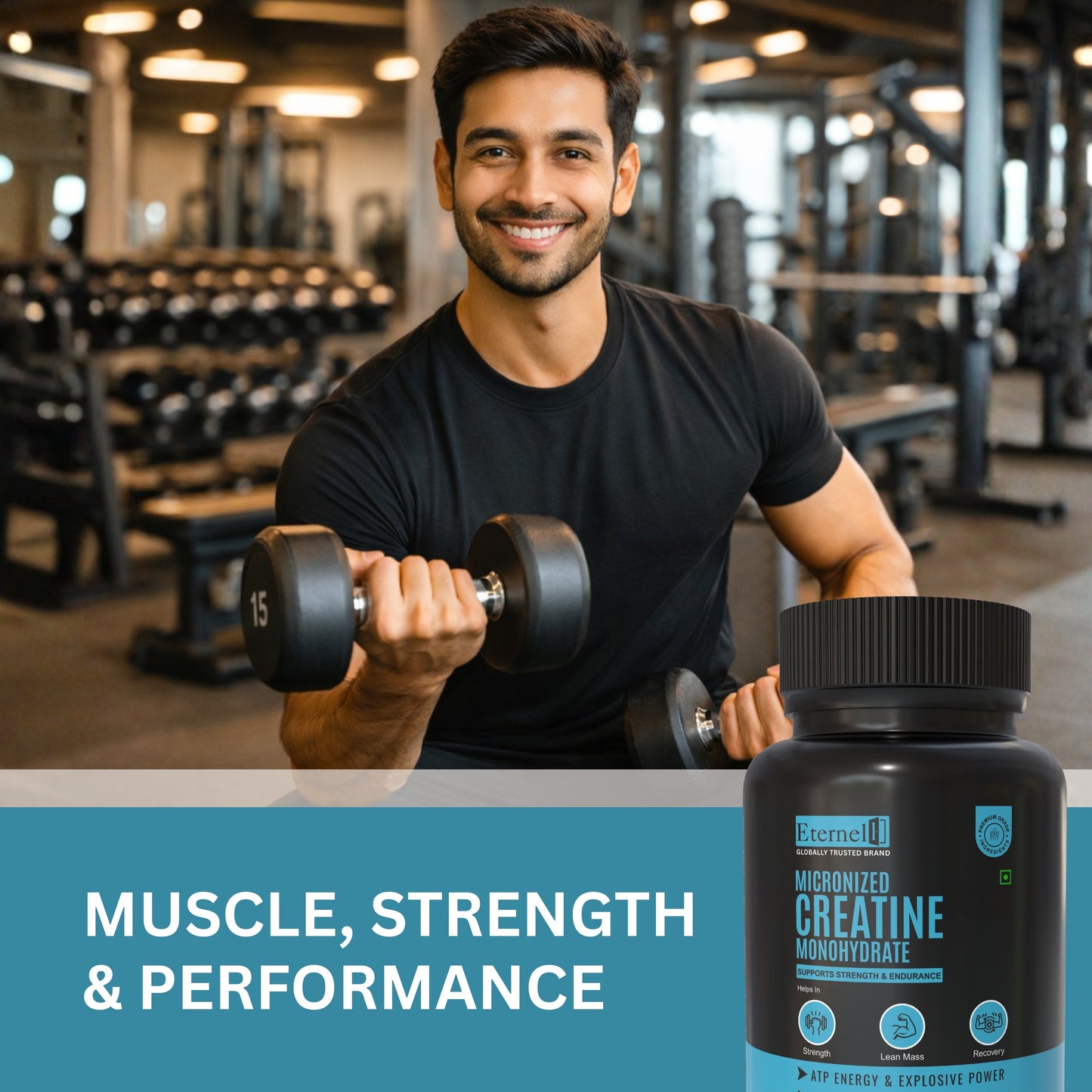 Micronized Creatine Monohydrate Tablets - 500 mg