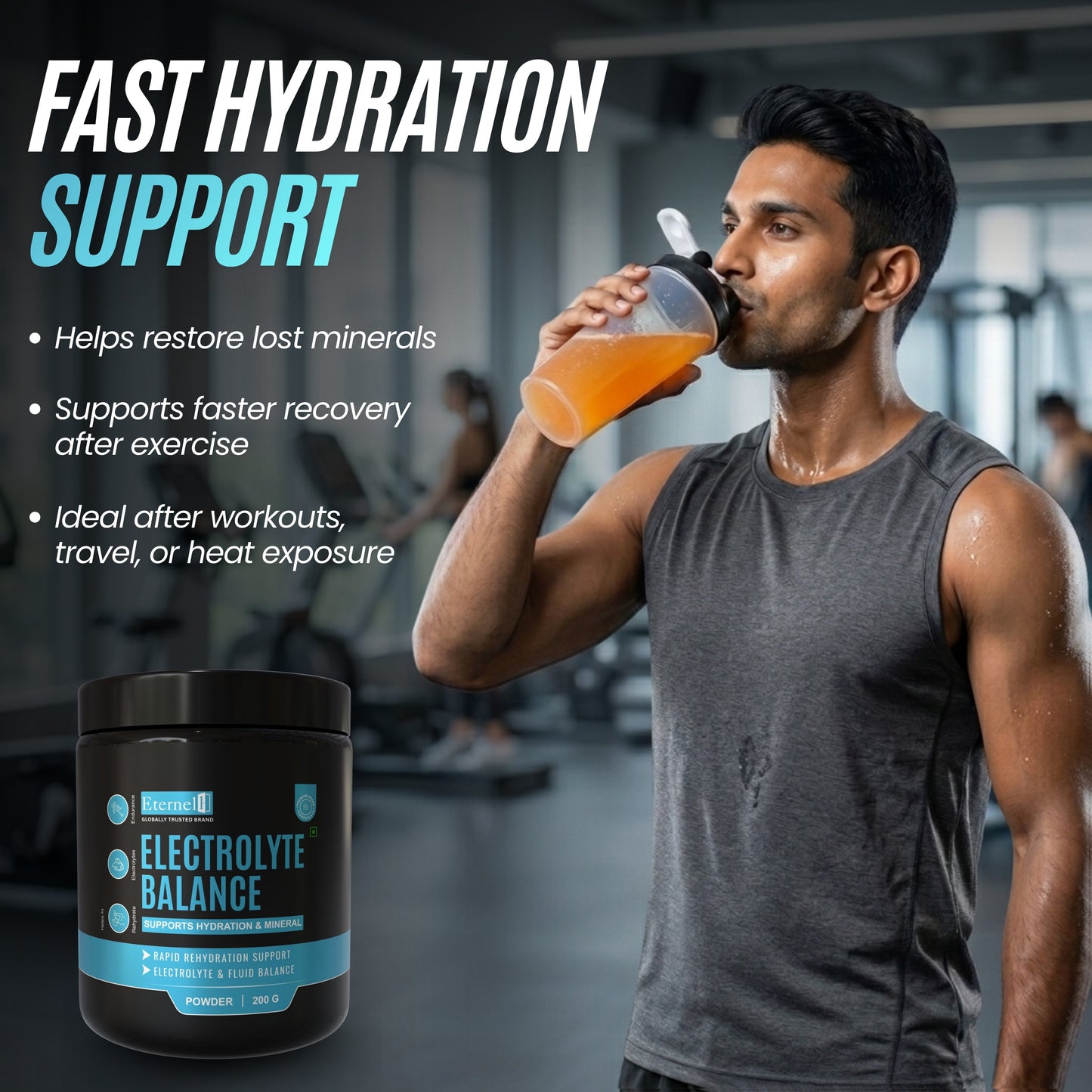 Electrolyte Balance Powder 200 gm – Hydration & Performance Support