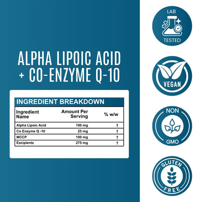 Alpha Lipoic Acid - 500 mg