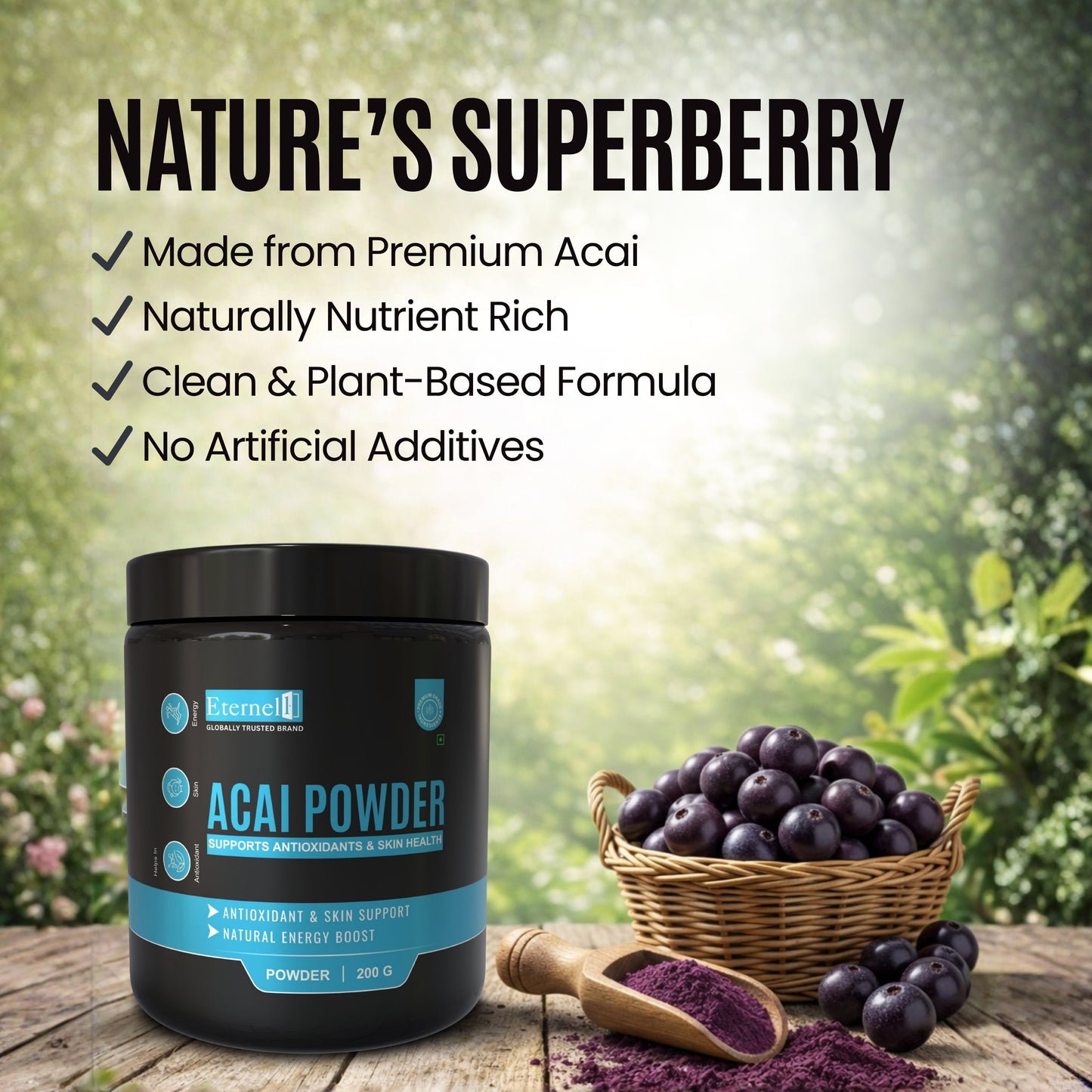 Acai Powder - 200 gm