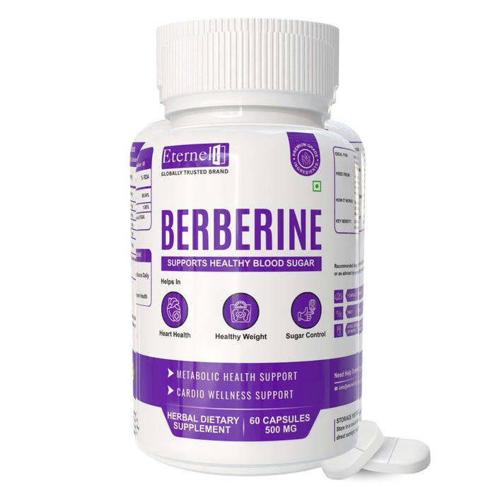 Berberine 500 mg – Blood Sugar & Metabolic Support