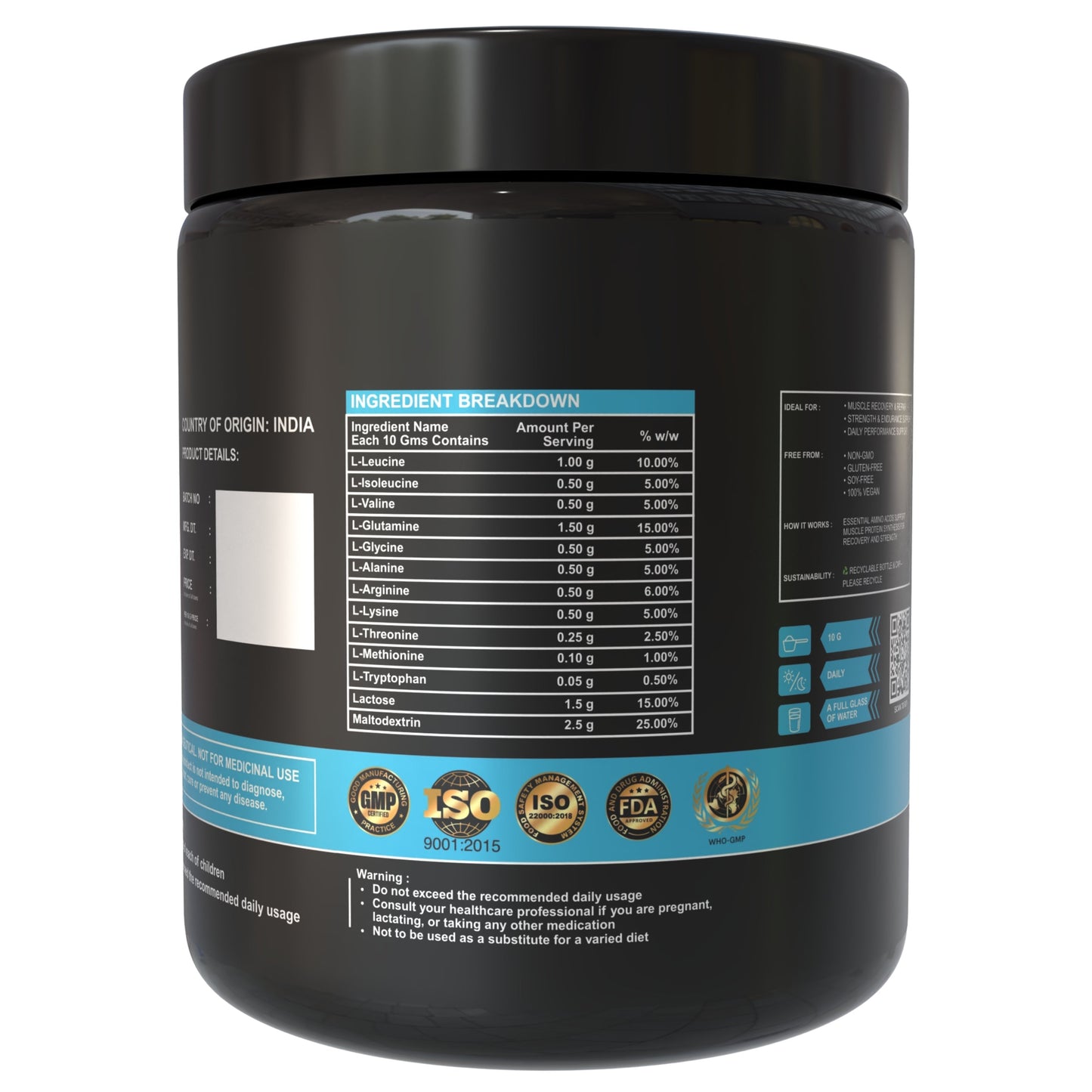 Total Amino Acids Powder - 200 g