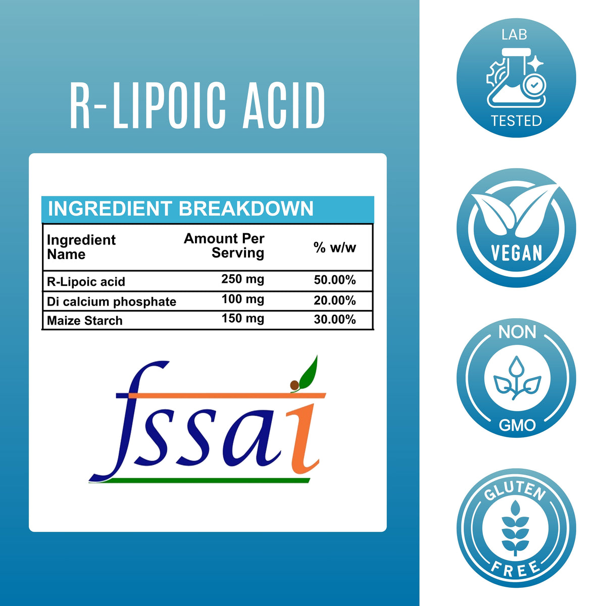 R-Lipoic Acid Capsule - 500mg