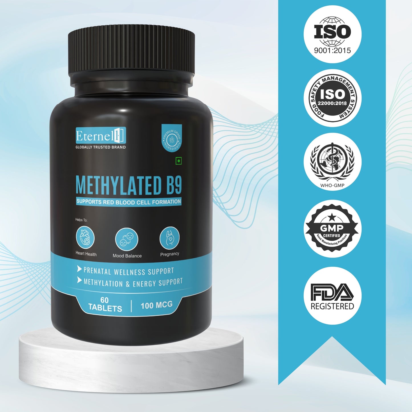 Methylated B9 Tablet - 100mcg